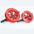 Red Plastic Reel 12cm with 30m line