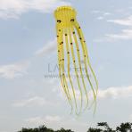 15m Yellow Octopus Soft Kite [Walkinsky]