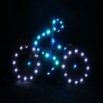 2m sq 112Bulbs Bicycle LED Kite
