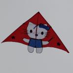 2m Hello Kitty Delta Kite [RED]