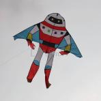 1.9m Robot Man Delta Kite