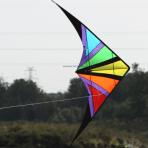 2.7m Rainbow Dazzle Stunt Kite [Albatross][Loud]