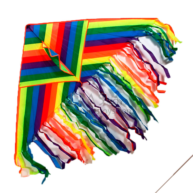 LMS TOYS Children Kites Rainbow Delta Kite With Tails PRODUCTS
